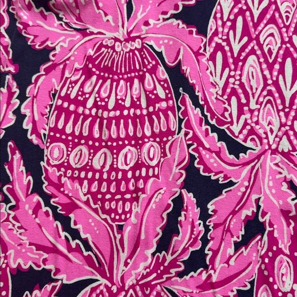 Lilly Pulitzer 🍍 Print Dress, size S, 3/4 length sleeves, 33” shoulder to hem - Picture 2 of 6